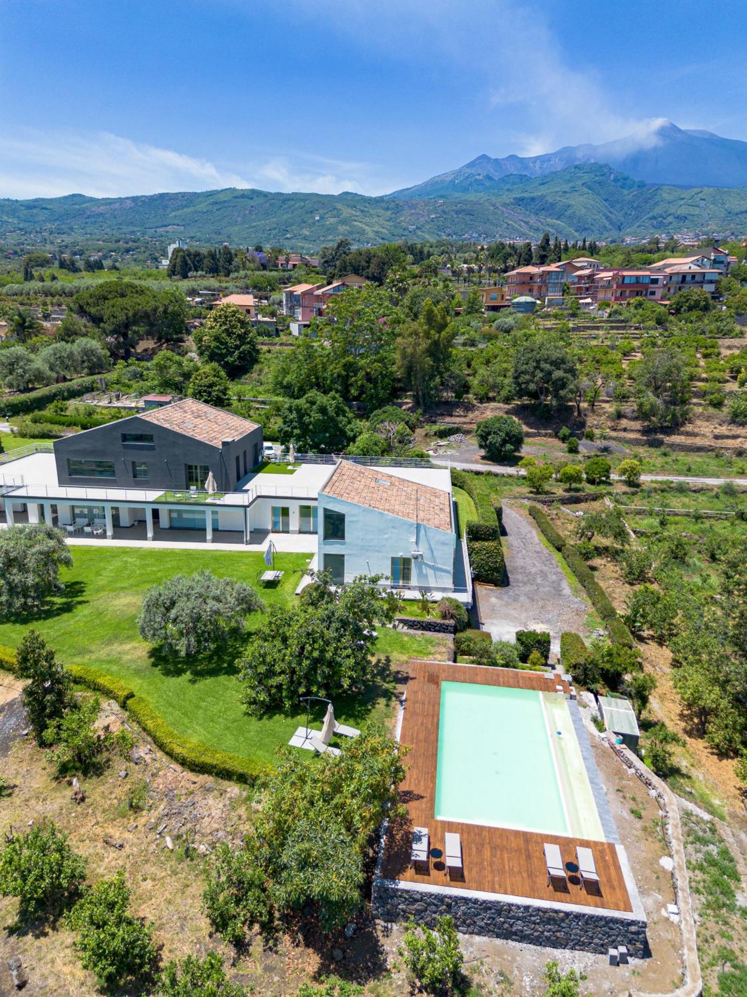 Villa Persea Santa Venerina Eksteriør bilde